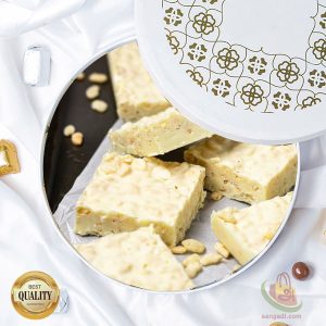 White Crunchy Homemade Chocolate